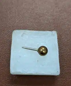 Tie tack Nails with Findings Assembled